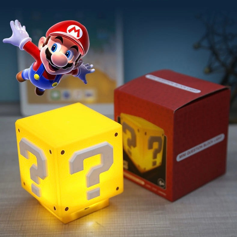 Lámpara Cubo Mario Bros con Sonido