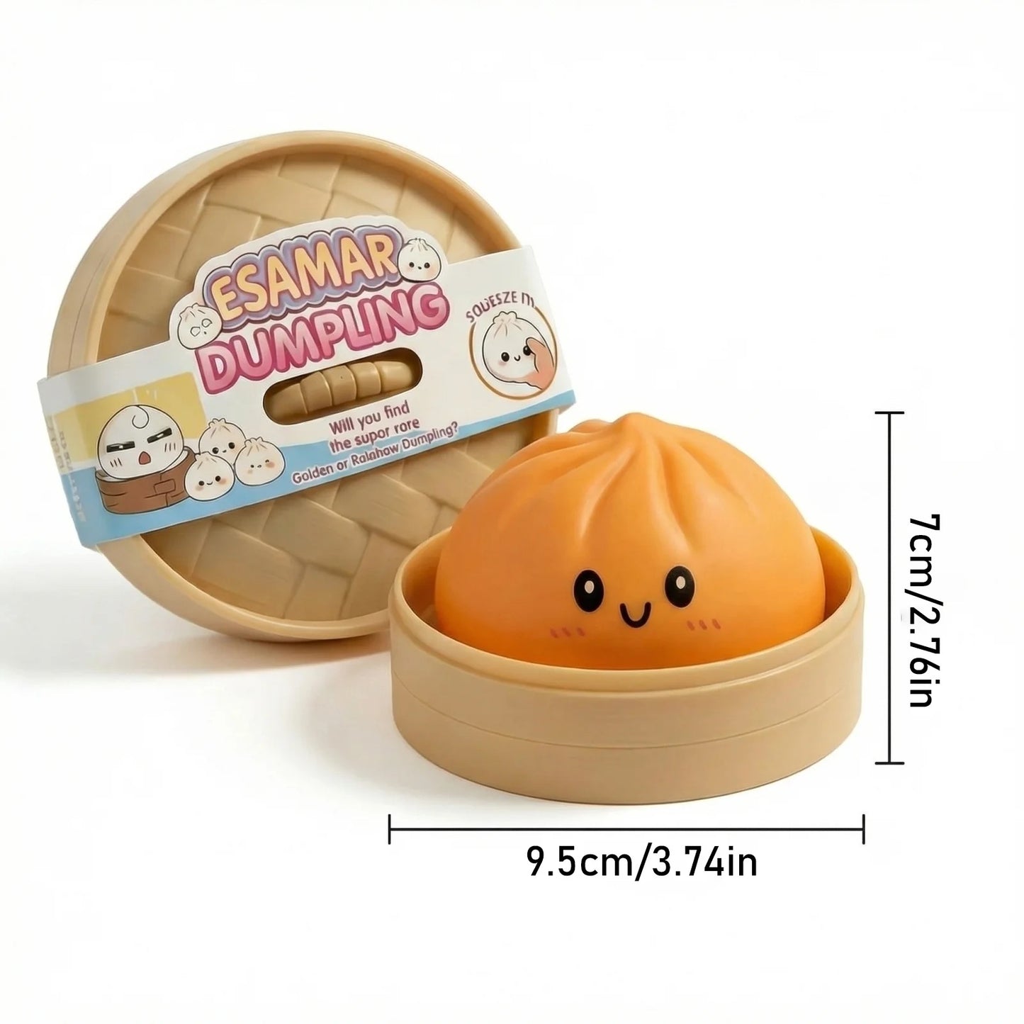 Squishy Dumpling Juguete Sensorial Viral