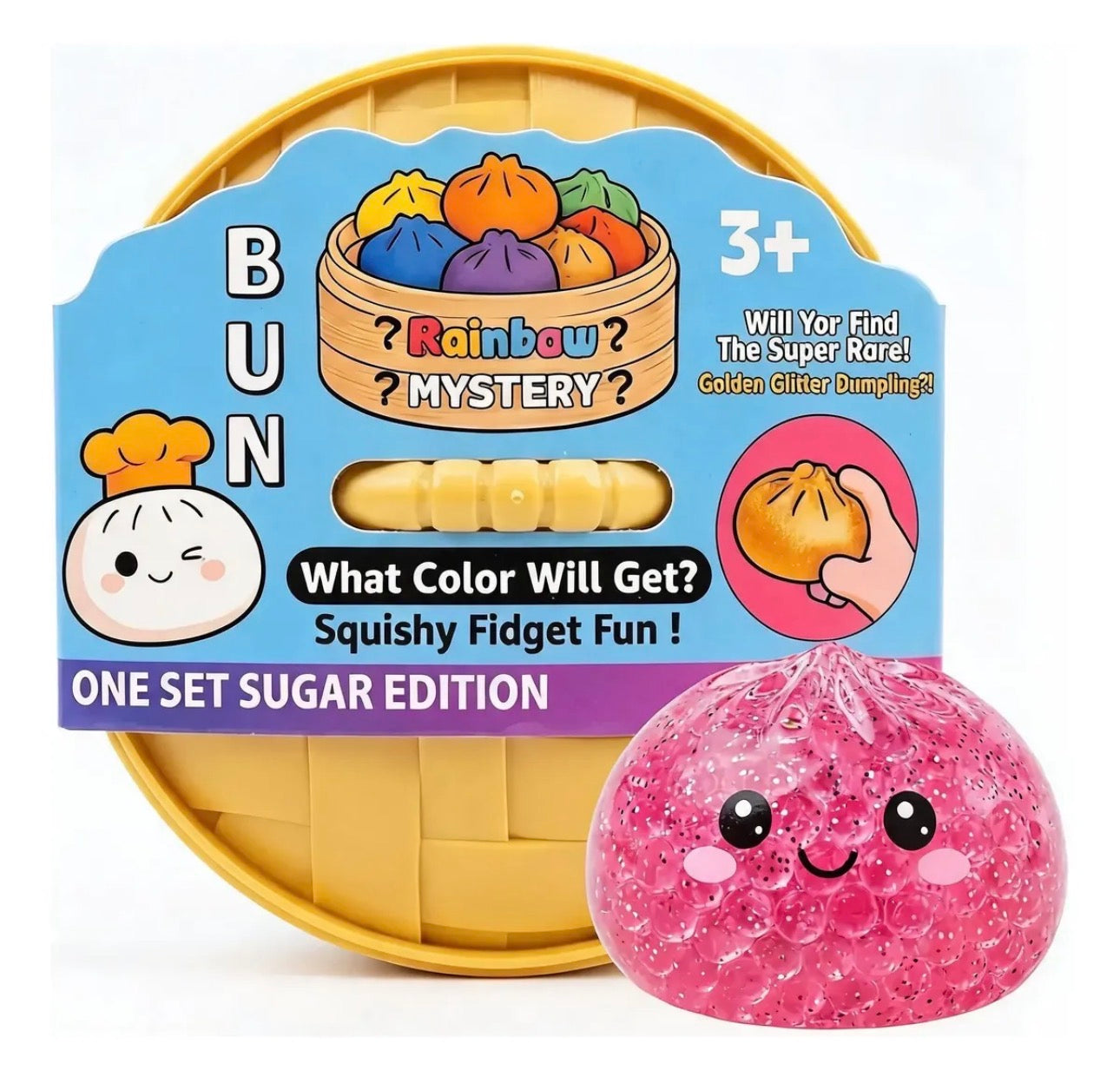 Squishy Dumpling Juguete Sensorial Viral