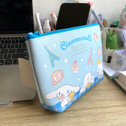 Neceser Cinamoroll Cuero PU Sanrio Japón 19.5cm