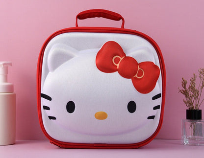 NECESER PORTA COSMÉTICOS SANRIO 3D HELLO KITTY