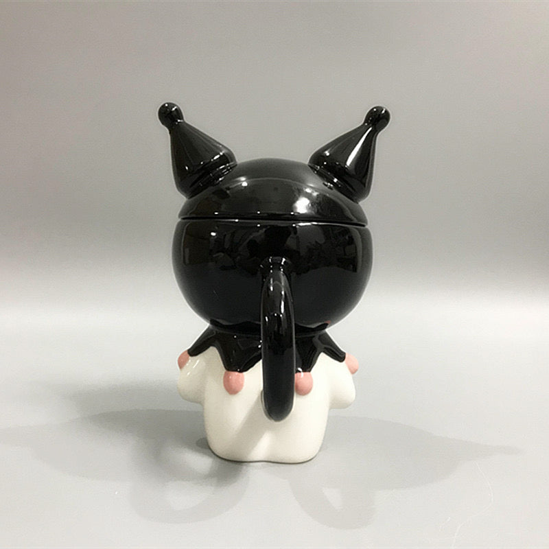 Taza Mug de Cerámica Kuromi 3D – 450 ml