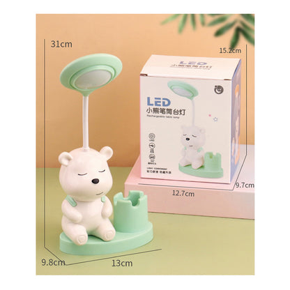 Kawaii Bear Lamp 3 in 1: Light, Sharpener and Pencil Holder