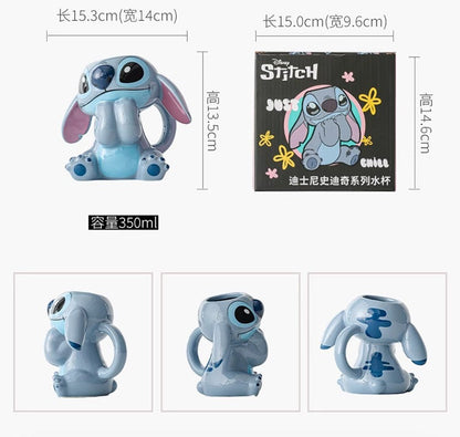 Taza de Cerámica Stitch 350 ml