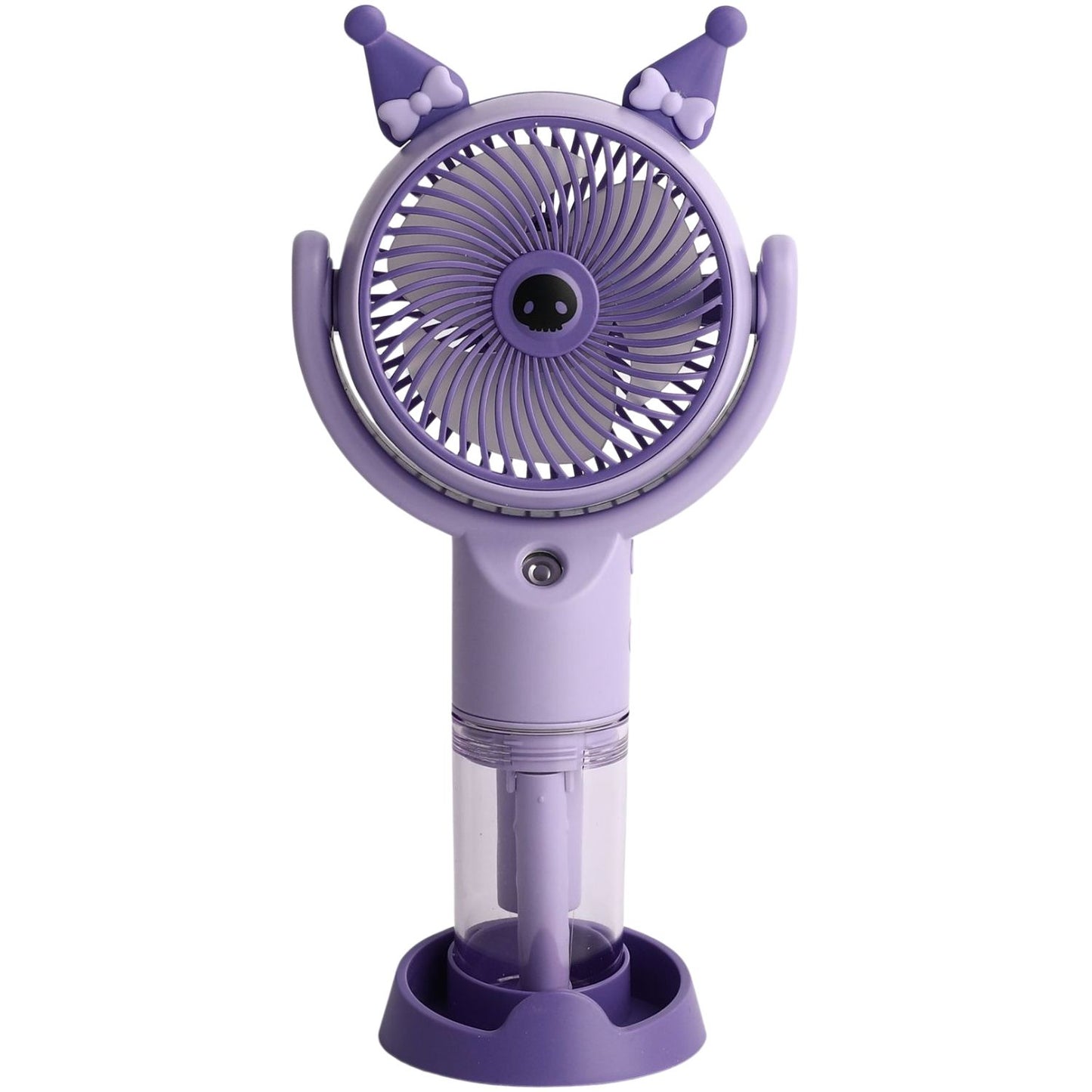 Mini Ventilador Portátil Kuromi con Spray 