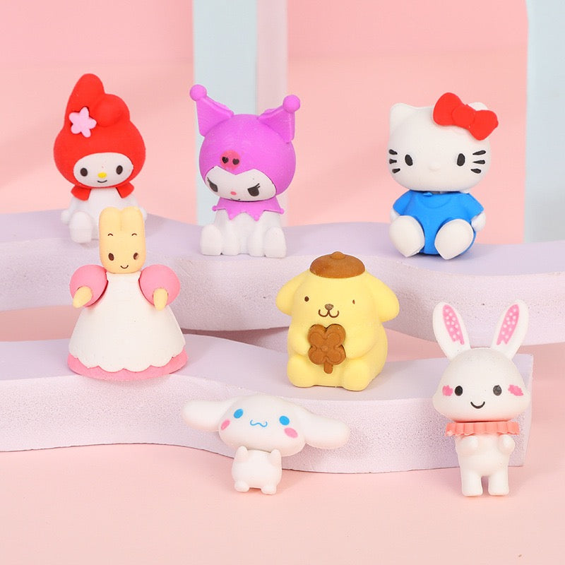 Pack x 2 Borradores Sorpresa – Sanrio