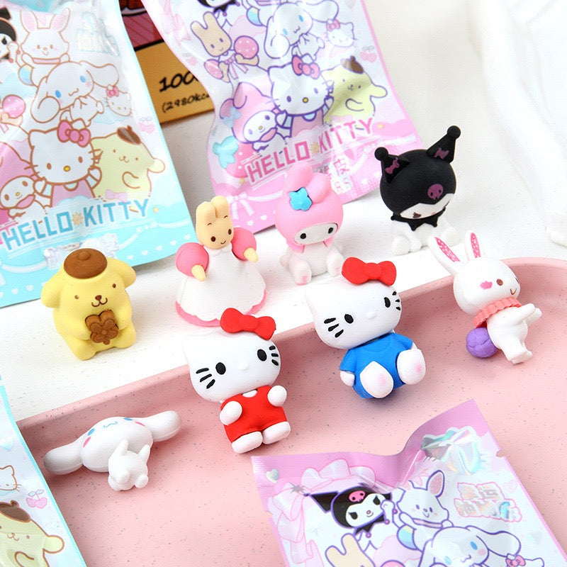 Pack x 2 Borradores Sorpresa – Sanrio