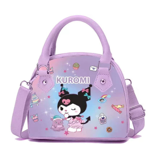 Cartera Cuero PU para Niñas Sanrio – Kuromi