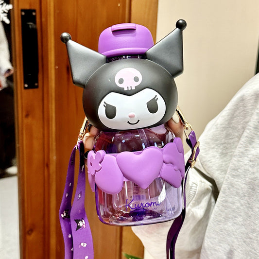 Tomatodo de Plástico Tritán Sanrio Kuromi 850 ml