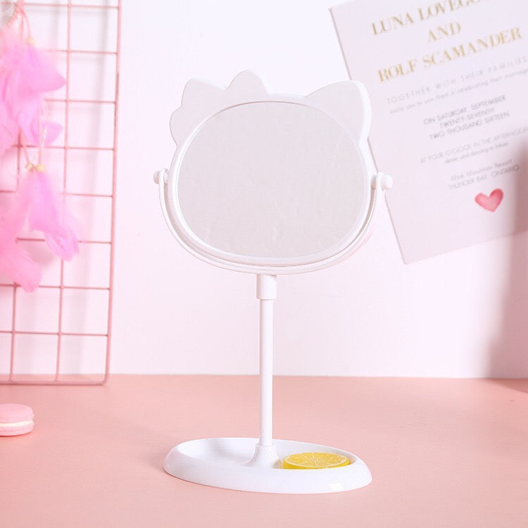 ESPEJO DE MESA DOBLE CARA HELLO KITTY - SANRIO