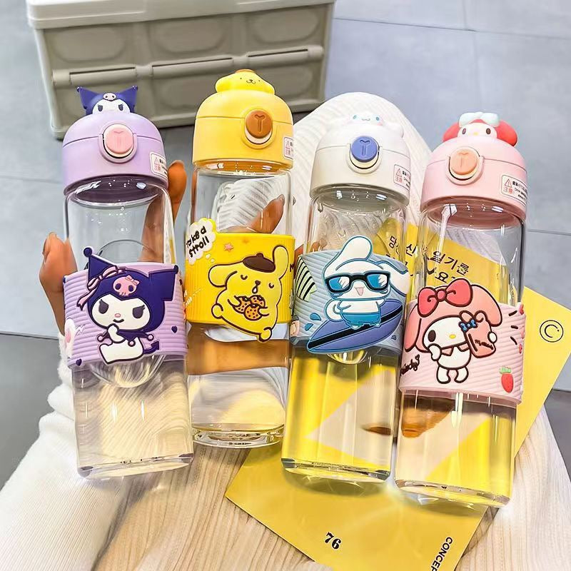 Tomatodo de Vidrio Pompompurin 330 ml – Sanrio