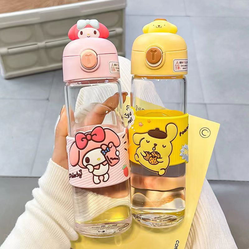 Tomatodo de Vidrio Pompompurin 330 ml – Sanrio