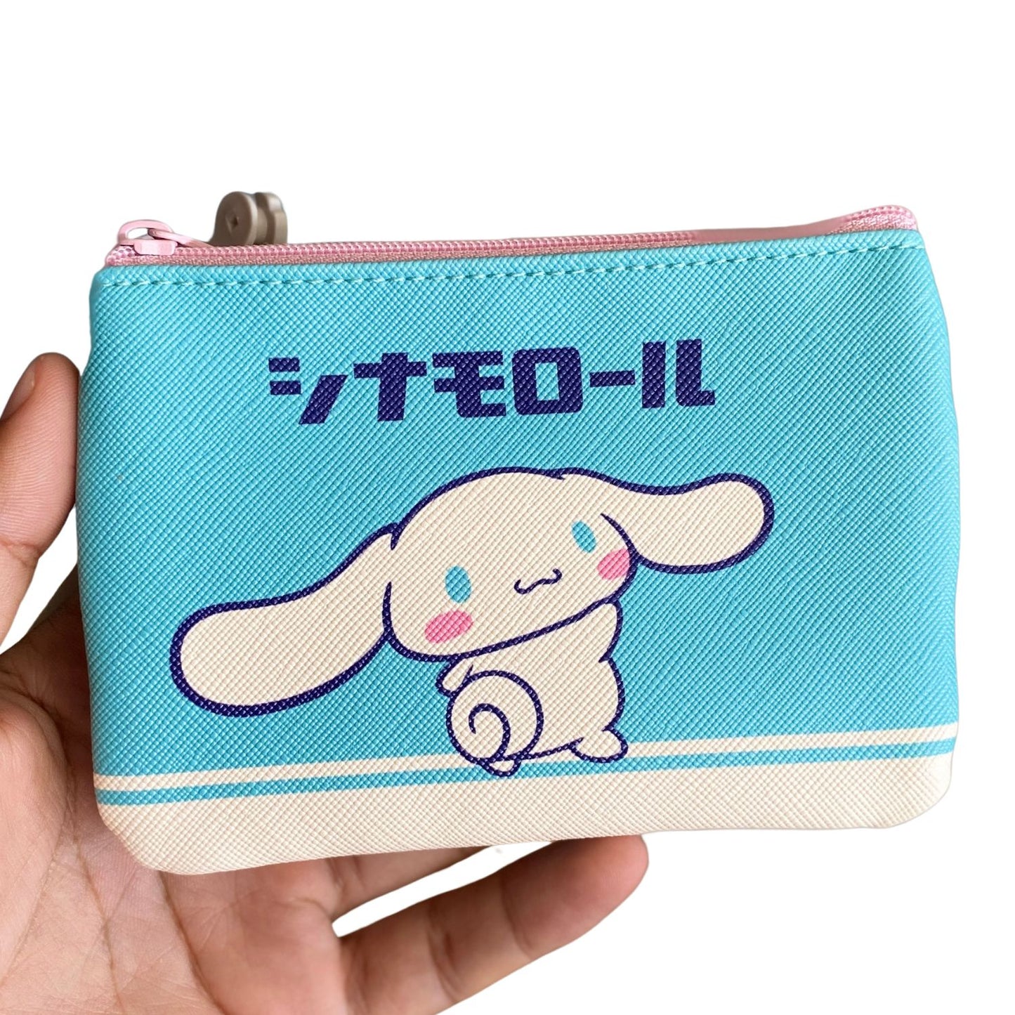 Monedero Sanrio de Cuero PU Cinnamoroll