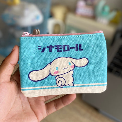 Monedero Sanrio de Cuero PU Cinnamoroll