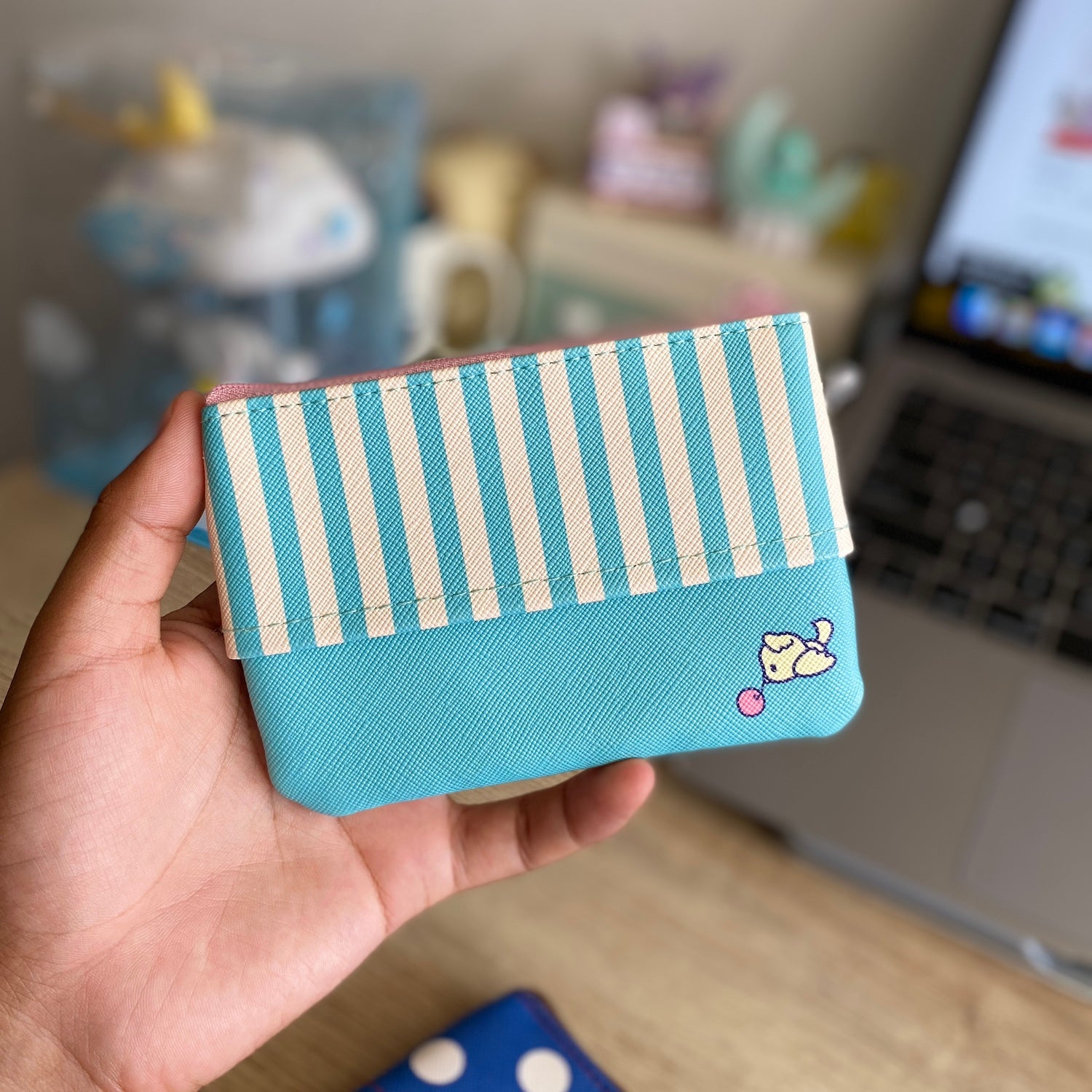 Monedero Sanrio de Cuero PU Cinnamoroll