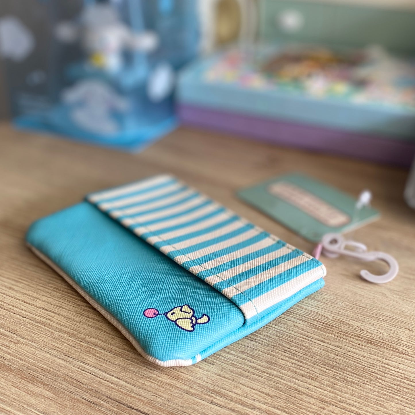 Monedero Sanrio de Cuero PU Cinnamoroll