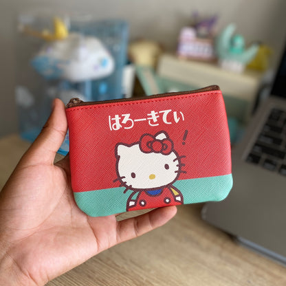 Monedero Sanrio de Cuero PU Hello Kitty