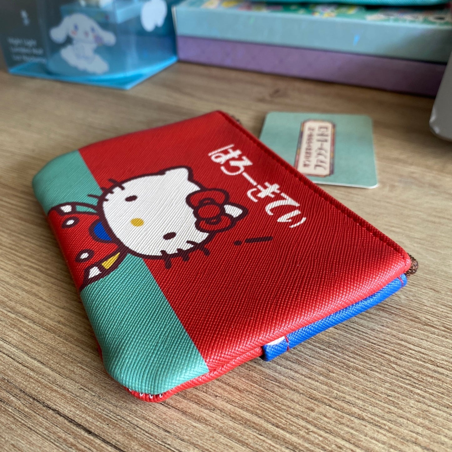 Monedero Sanrio de Cuero PU Hello Kitty