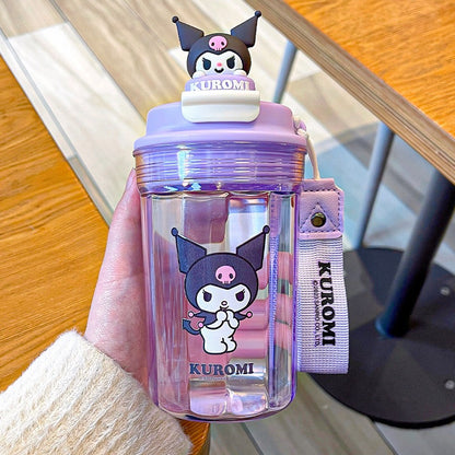 Vaso de Plástico Sanrio Kuromi – 520 ml