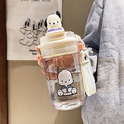 vaso de plástico sanrio pochacco 520 ml 