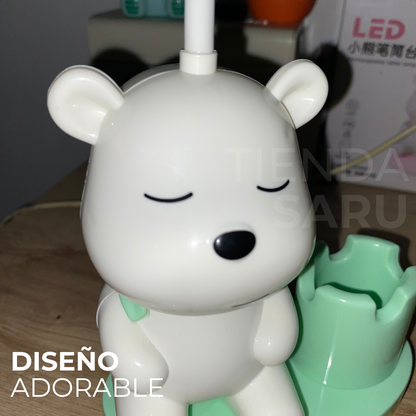 Kawaii Bear Lamp 3 in 1: Light, Sharpener and Pencil Holder