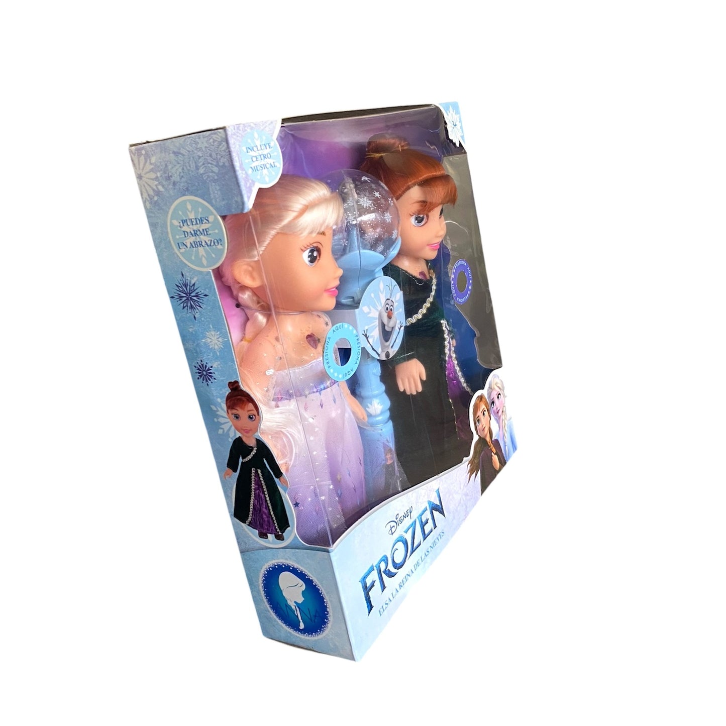 Set of 2 Frozen Elsa and Anna Dolls with Scepter – Musical