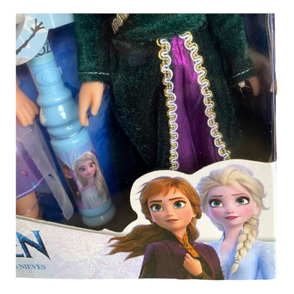 Set de 2 Muñecas Frozen Elsa y Anna con Cetro – Musical