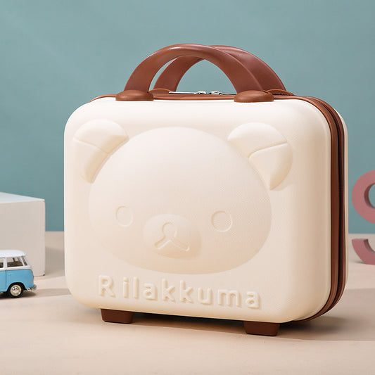 Maletín de Viaje Rilakkuma Kawaii con Contraseña de Seguridad 