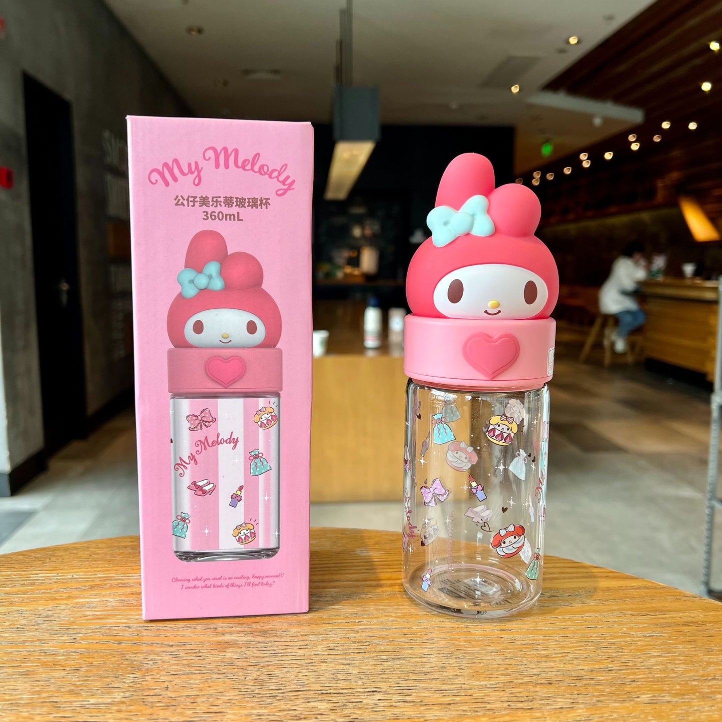 Botella de Vidrio Sanrio 360 ml - My Melody