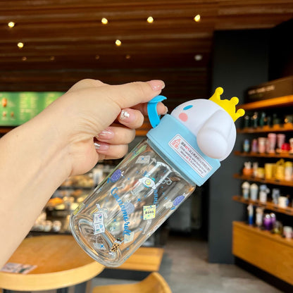 Botella de Vidrio Sanrio 3D Cinnamoroll – 360 ml