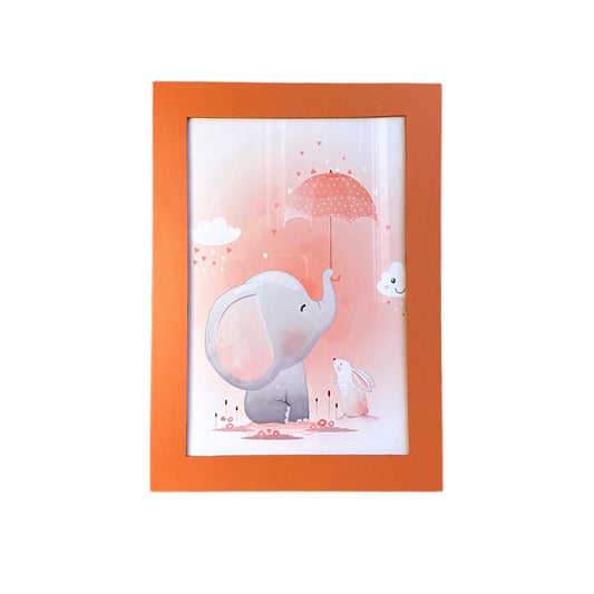 CUADRO INFANTIL ELEFANTE 34 x 24 CM