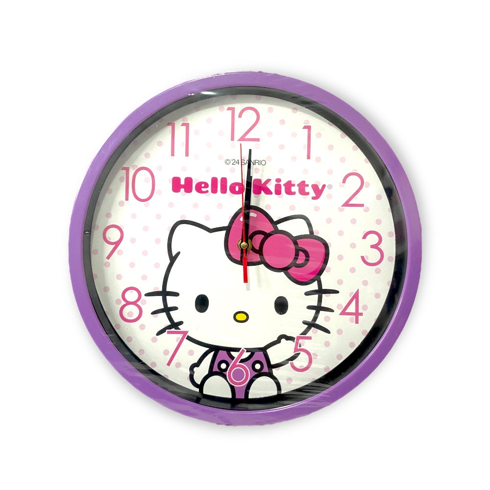 RELOJ DE PARED HELLO KITTY 30 CM - SANRIO