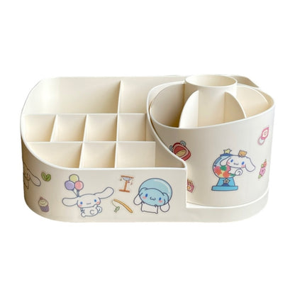 ORGANIZADOR DE ESCRITORIO GIRATORIO CINNAMOROLL - BLANCO