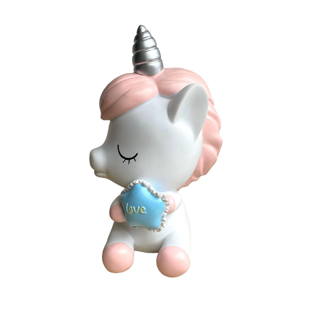 Unicorn Resin Piggy Bank