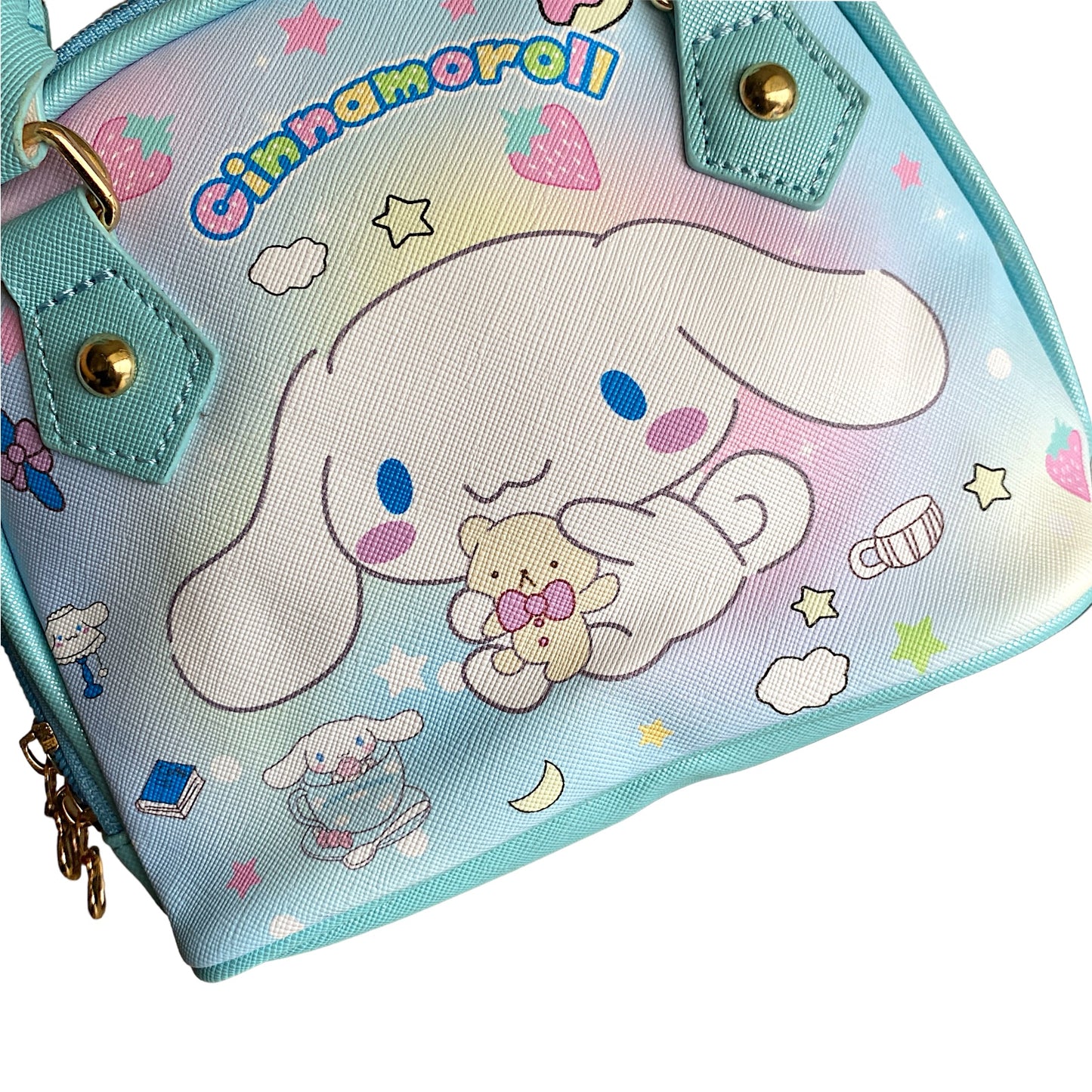 cartera sanrio cinnamoroll cuero