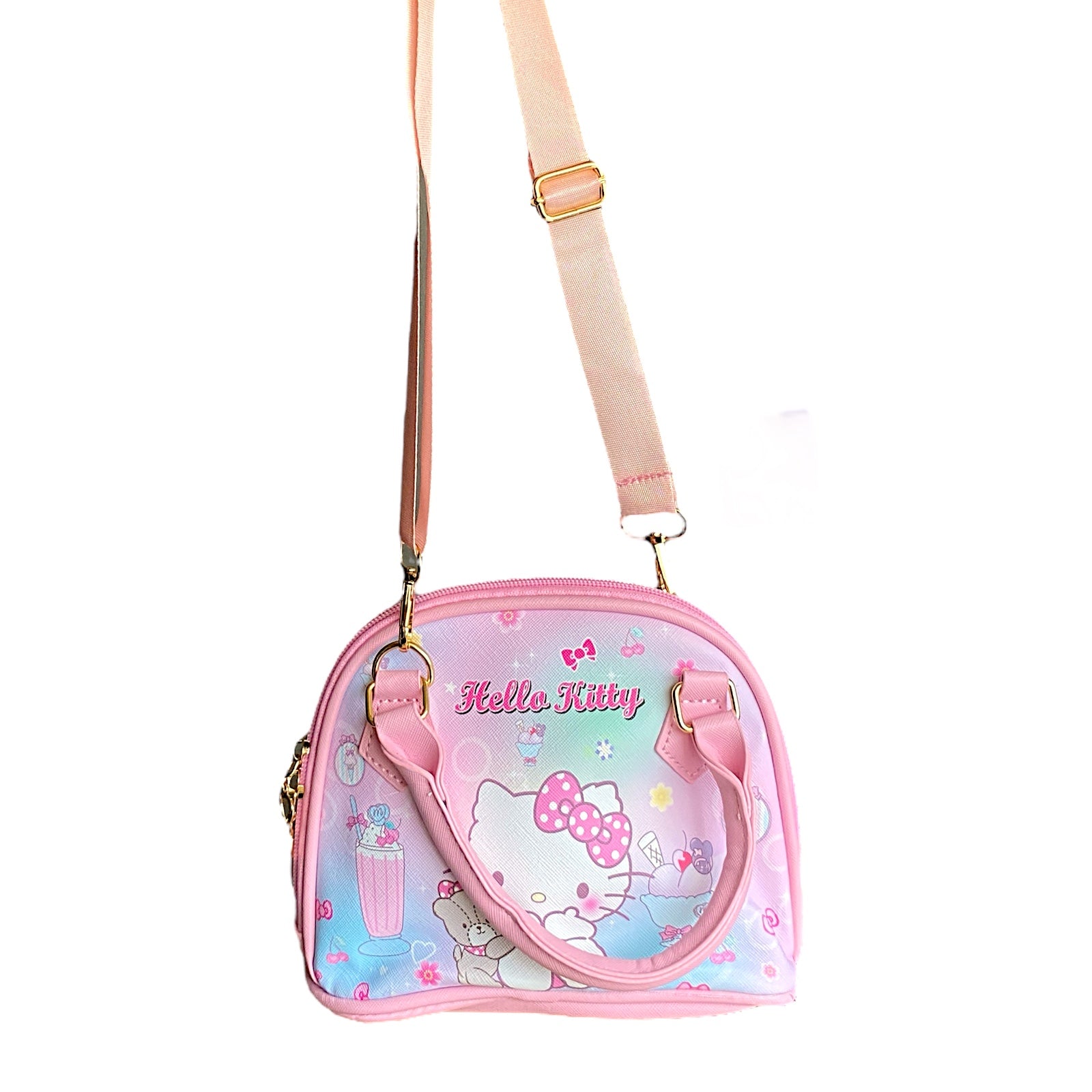 cartera sanrio hello kitty cuero