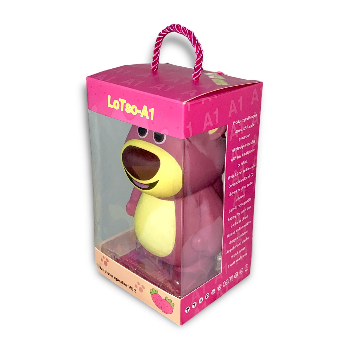 Parlante Bluetooth Portátil Lotso 18 cm 