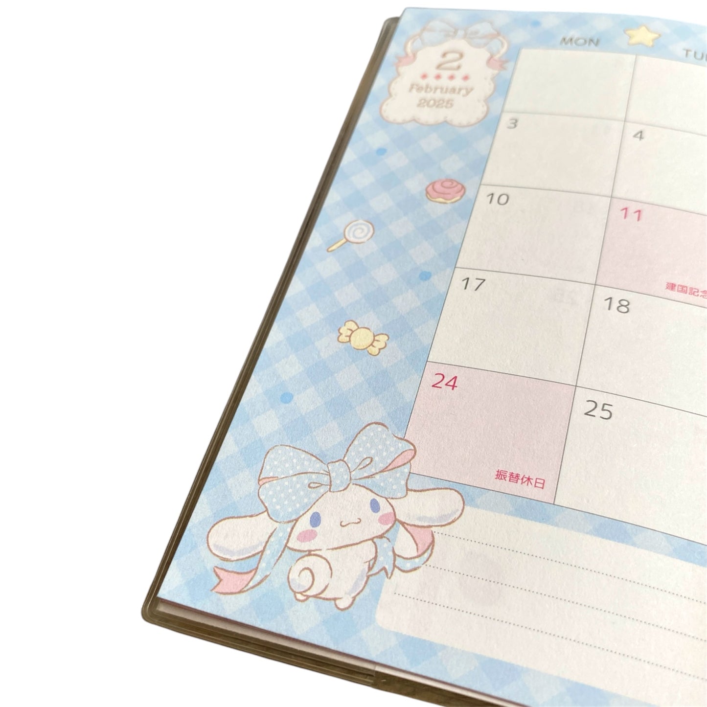 Planner A6 Sanrio Characters 2025