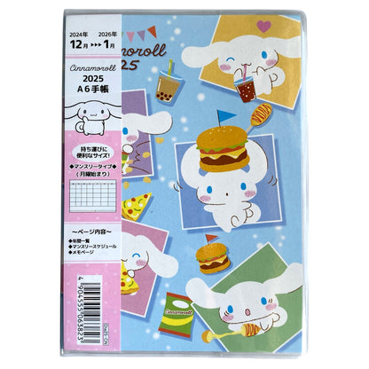 Planner A6 Sanrio Characters 2025