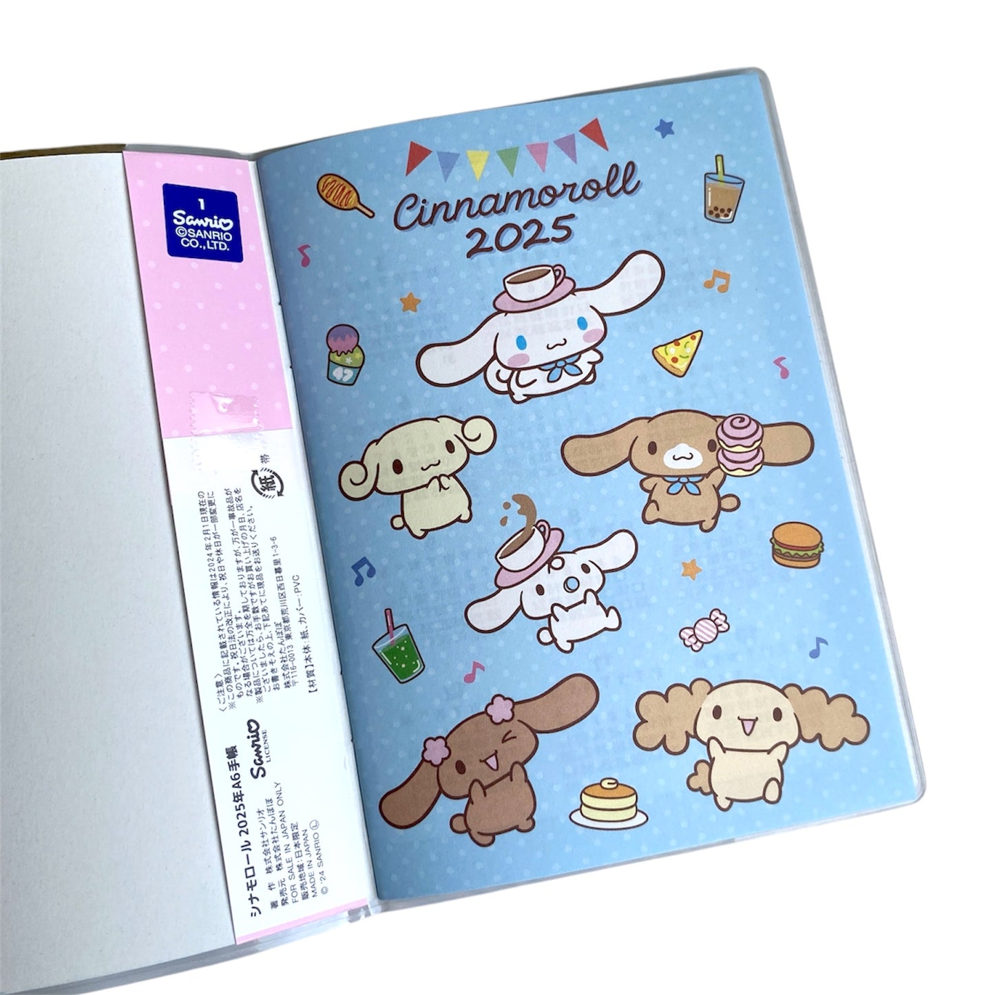 Planner A6 Sanrio Characters 2025