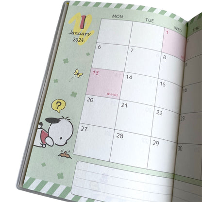 Planner A6 Sanrio Characters 2025