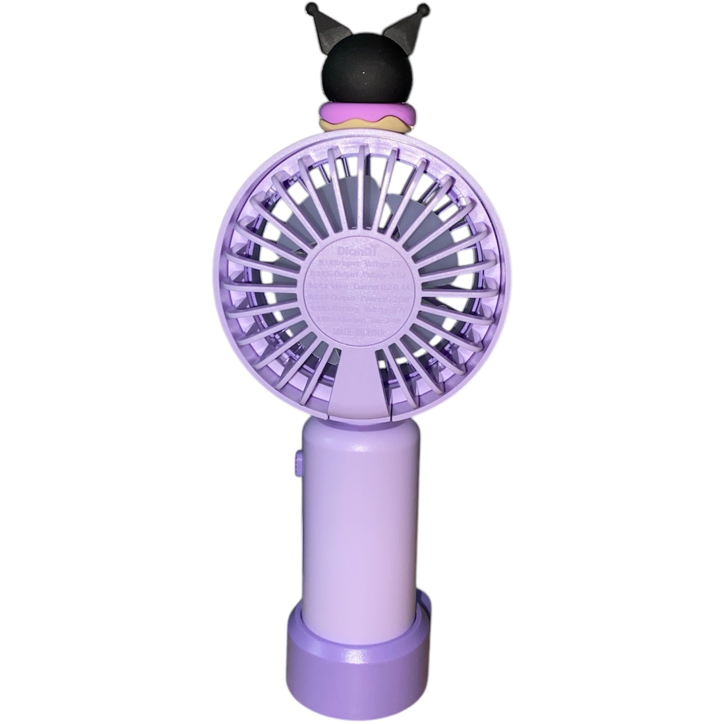 Mini Ventilador de Mano Kuromi 3D