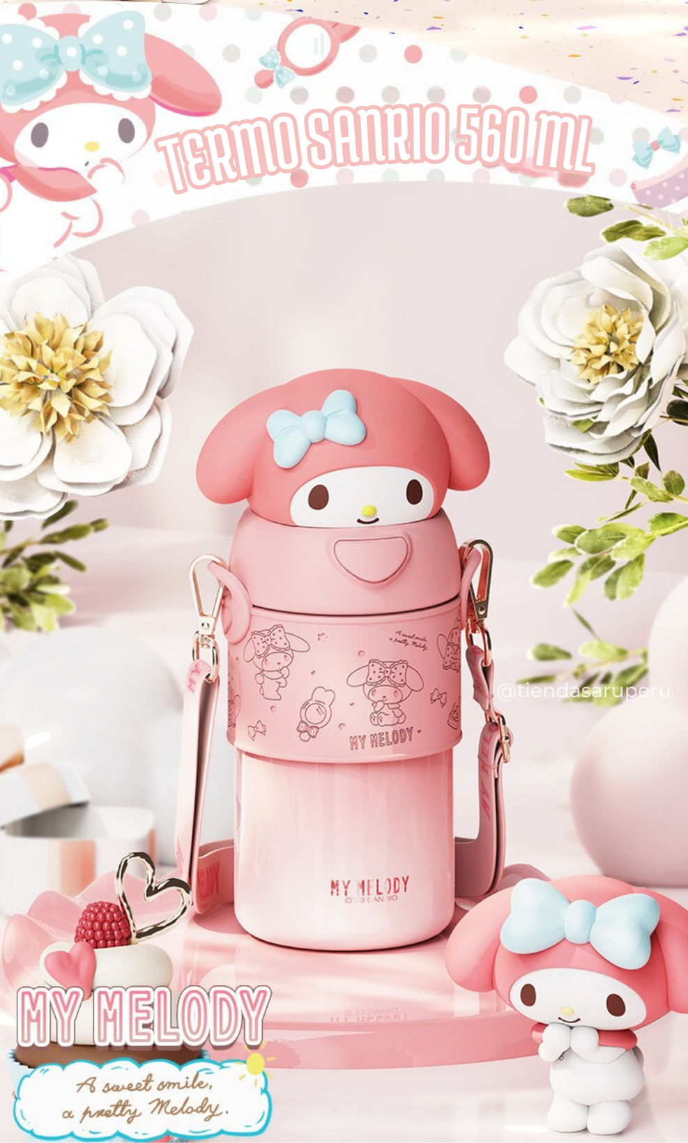 termo sanrio my melody 560 ml 