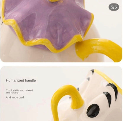 Set Tetera y tazas Mrs. Potts & Chip La Bella y la Bestia