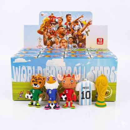Blindbox 12 Llaveros Mundial de Fútbol 2026