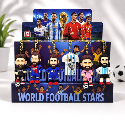 Blindbox 12 Llaveros Lionel Messi 7 cm
