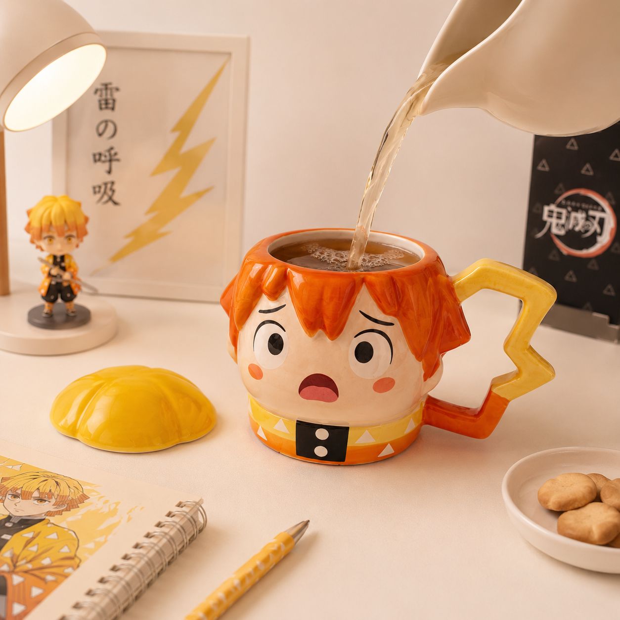 Taza Zenitsu 450 ml | Demon Slayer