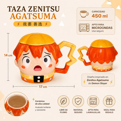 Taza Zenitsu 450 ml | Demon Slayer