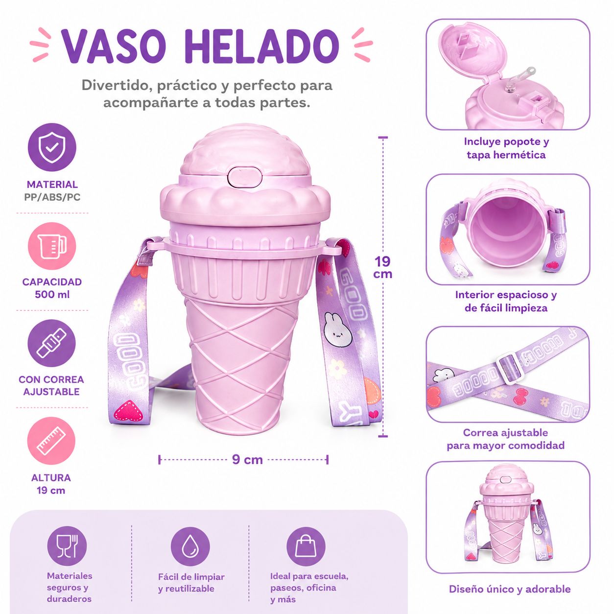 Tomatodo Infantil Helado 500 ml