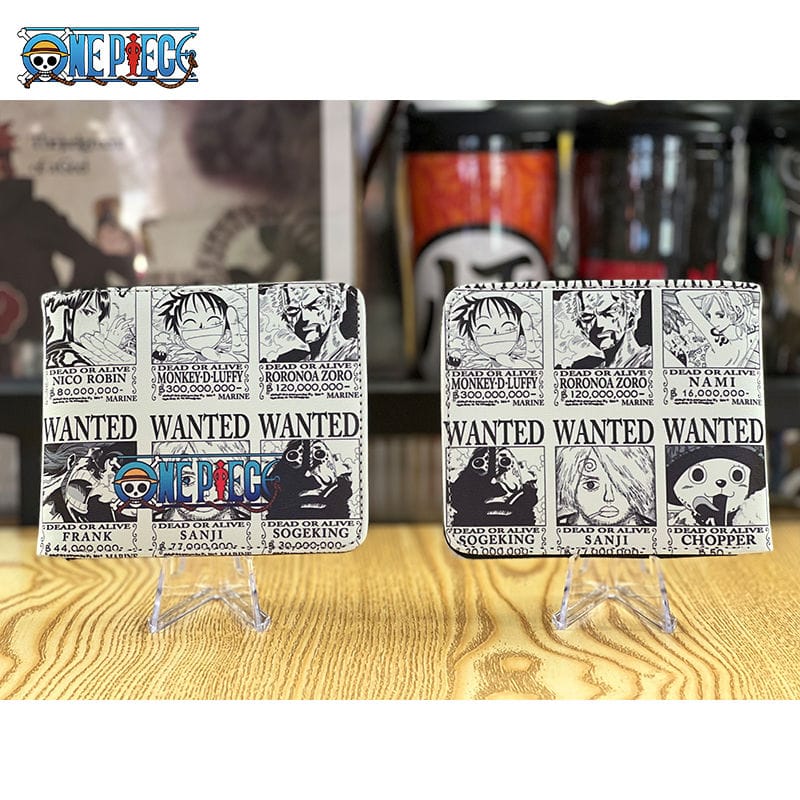 Billetera One Piece Wanted Cuero PU